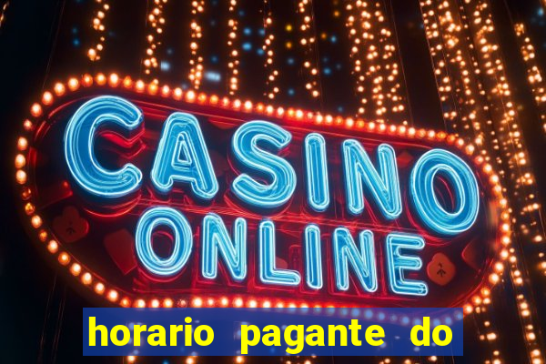 horario pagante do coelho fortune